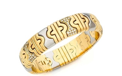 BVLGARI 1980s-90s "Parentesi" Collection Bracelet in 18k yellow gold (750‰) with ‘