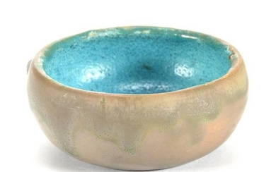 Bowl, Marked Pewabic Detroit Art Pottery