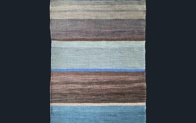 Breon O'CASEY (1928-2011) Untitled Handwoven rug Length 183...