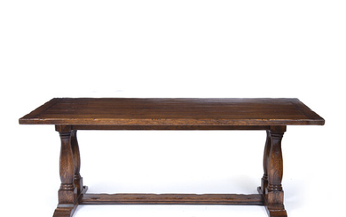 Brights of Nettlebed oak refectory table