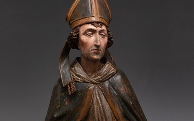 Bust of a Bishop Saint, South German, Franconia, 16th century