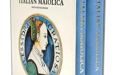 CATALOGUE OF ITALIAN MAIOLICA BY BERNARD RACKHAM