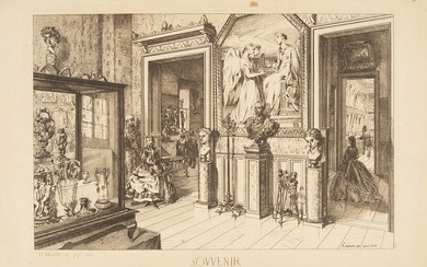 [Collezioni d'arte]. Collections de San Donato. Tableaux. Marbres. Dessins, Aquarelles et Miniatures. Parigi, Pillet, 1870.