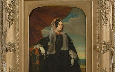 CONTINENTAL SCHOOL (19th Century,), Portrait of a woman