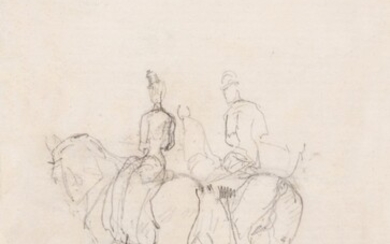 Cavalier et amazone, Henri de Toulouse-Lautrec