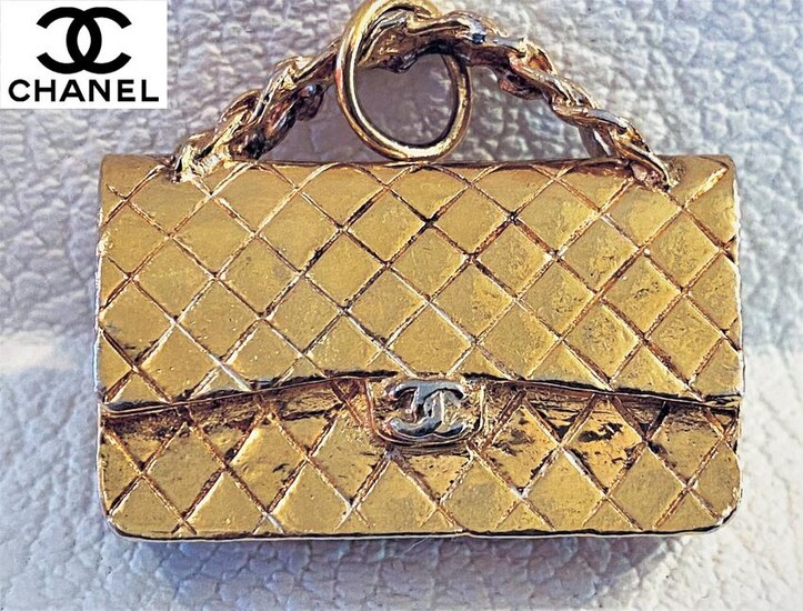 Chanel Hand Bag Pendant Charm