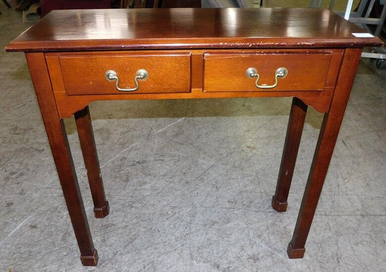 Cherry 2 Drawer Console