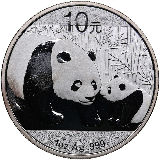 China 10 Yuan 2011 - Panda Series