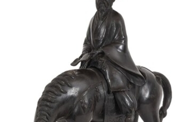 Chine, XIXe siècle Sculpture en bronze à... - Lot 18 - Millon Belgique