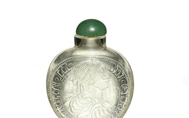 Chinese Crystal Snuff Bottle, 19th Century