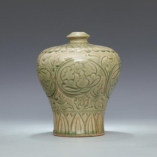 Chinese Yaozhou Kiln Porcelain Vase