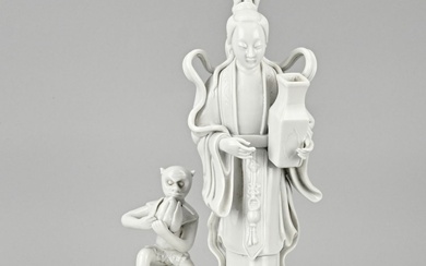Chinese figure (blanc de chine)