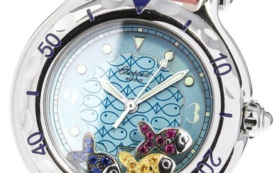 Chopard Happy Sports Moving Fish 27/8921-402 Quartz Stainless Steel Ladies