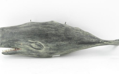 Clark Voorhees Carved Sperm Whale