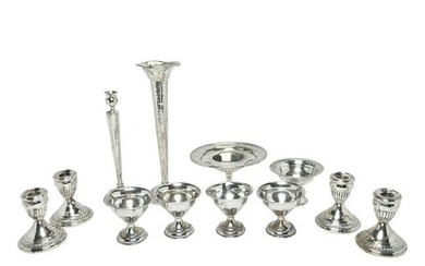 Collection of Various Weighted Sterling Silver.