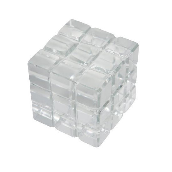 Crystal Rubik’s Cube Paperweight