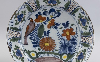 DELFT CHARGER 18th Century Diameter 13.5”.