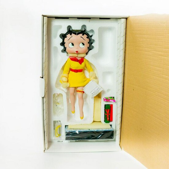 Danbury Mint Porcelain Collector Doll, Betty Boop