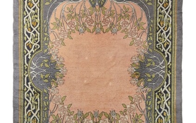 Darmstadt carpet, circa 1905-1910, German work
