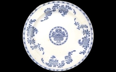 Decorative plate, Sci Laveno © (Laveno (Varese), 1856)