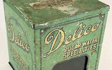 Delico Sugar Wafer Tin Store Display