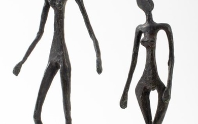 Diego Giacometti "Le Couple" Bronze, 1957