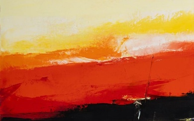 Donald Hamilton Fraser (British, 1929-2009) Landscape Composition IV, 1969