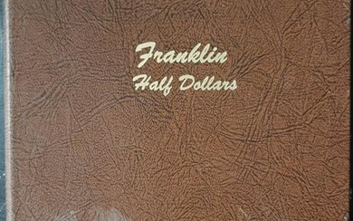 EMPTY FRANKLIN HALF DOLLAR DANSCO ALBUM