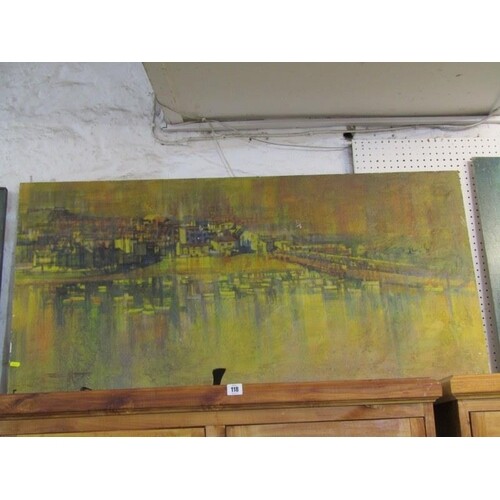 ERIC MASON, signed oil on board "St Ives"