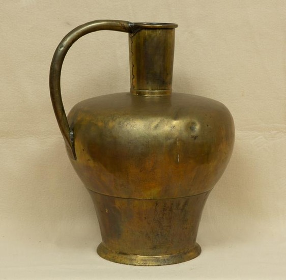 Early French Brass Ewer