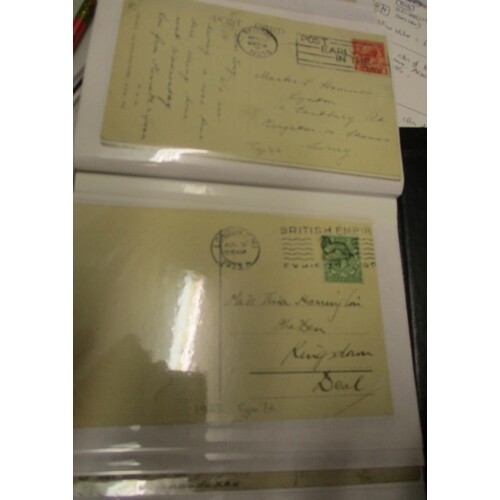 Early to modern coln of mainly GB covers and cards in variou...