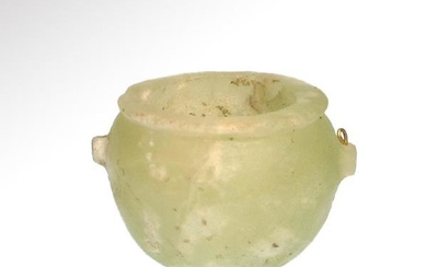 Egyptian Anhydrite Vessel, Early Dynastic, c. 3000-2800