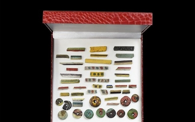 Egyptian Glass Inlays and Roman Spindle Whorls