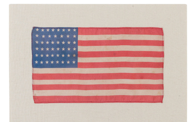 [FLAGS]. 47-star American parade flag. 1912.