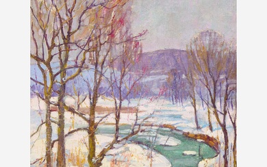 Fern Isabel Coppedge (American, 1883–1951) The Winter Stream