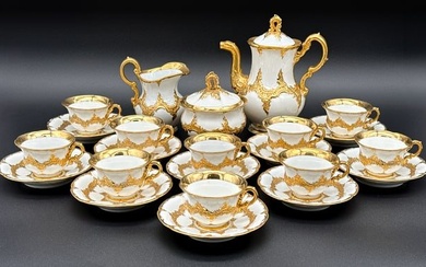 Fine Meissen Porcelain Tea Service