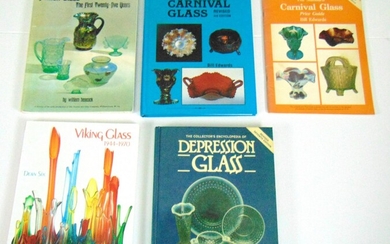 Five Art Glass books