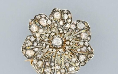 Flower brooch-pendant