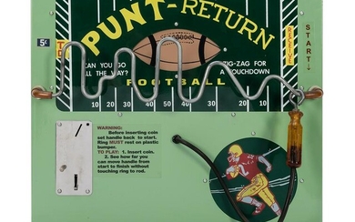 Football Punt Return 5 Cent Booze Barometer.