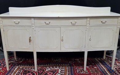 French Taste White Sideboard with four doors & drawers (H:92 x W:190cm)