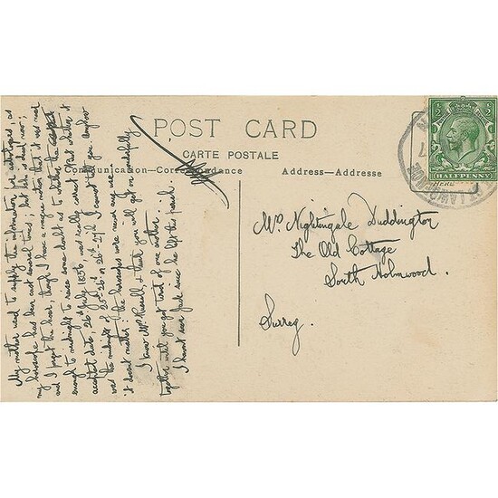 George Bernard Shaw Autograph Letter Signed