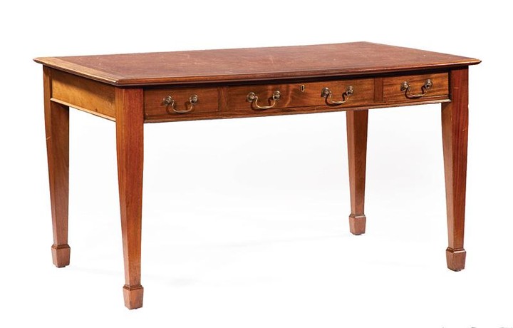 George III-Style Mahogany Writing Table
