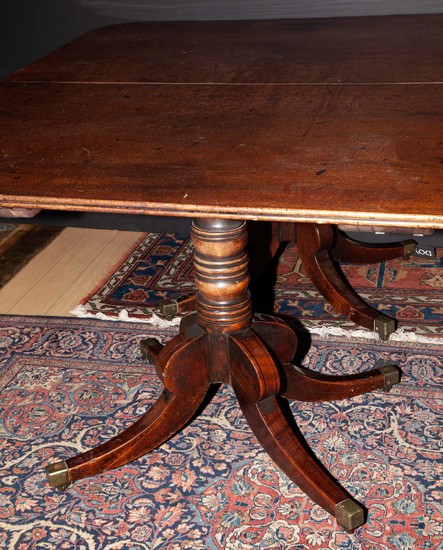 George IV Mahogany Two-Pedestal Dining Table