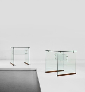 Gio Ponti, Pair of small 'Dattilo' desks, designed for the Vetrocoke offices, Milan
