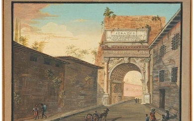 Giuseppe Giampedi, Vedute di Roma