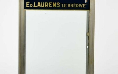 Glasvitrine fur Zigaretten "Ed Laurens le Khedive"