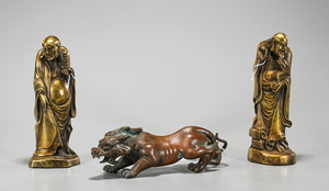 Group of Three Chinese Bronzes