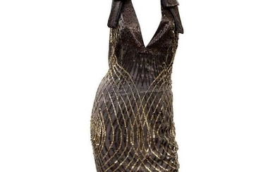 Gucci sequin embellished dress