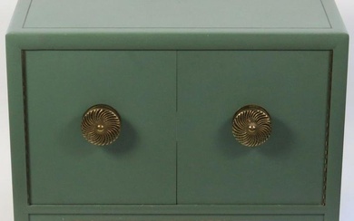HOLLYWOOD REGENCY STYLE CREDENZA CONSOLE