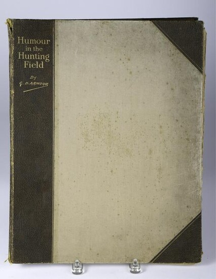 HUMOUR in the HUNTING FIELD by G.D. ARMOUR